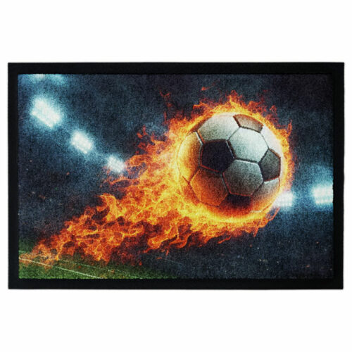 Fußmatte "Football on Fire"