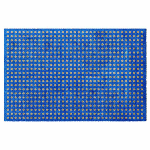 Fußmatte "Punkte" Türkis