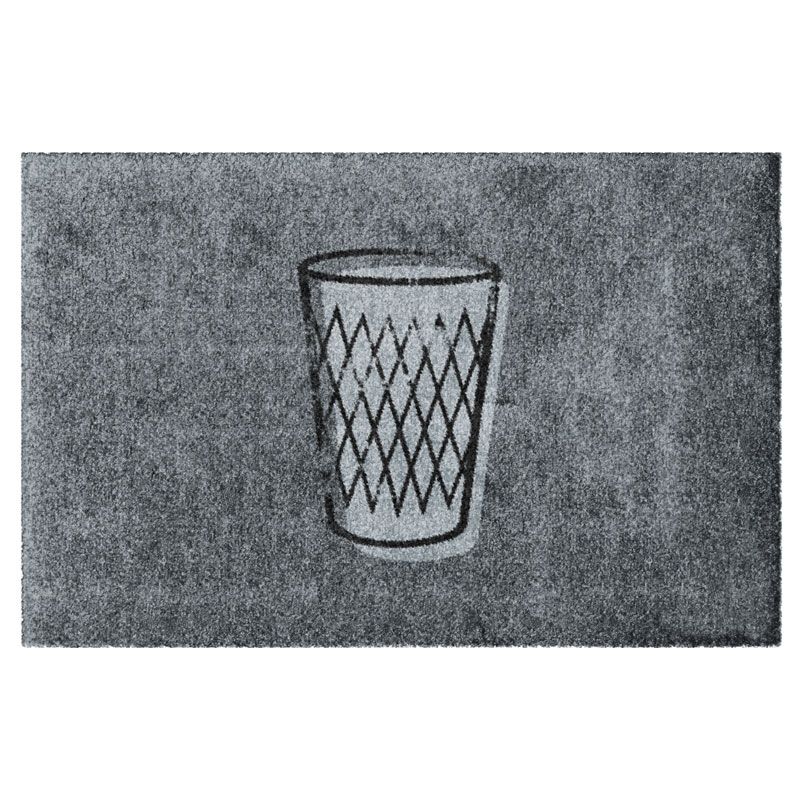 Geripptes auf der Fußmatte