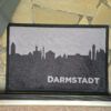 Fußmatte mit Darmstadt Skyline