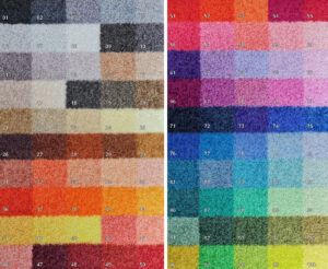 Glücksmatte PURECOLOR Farbmuster Vorschau-Palette