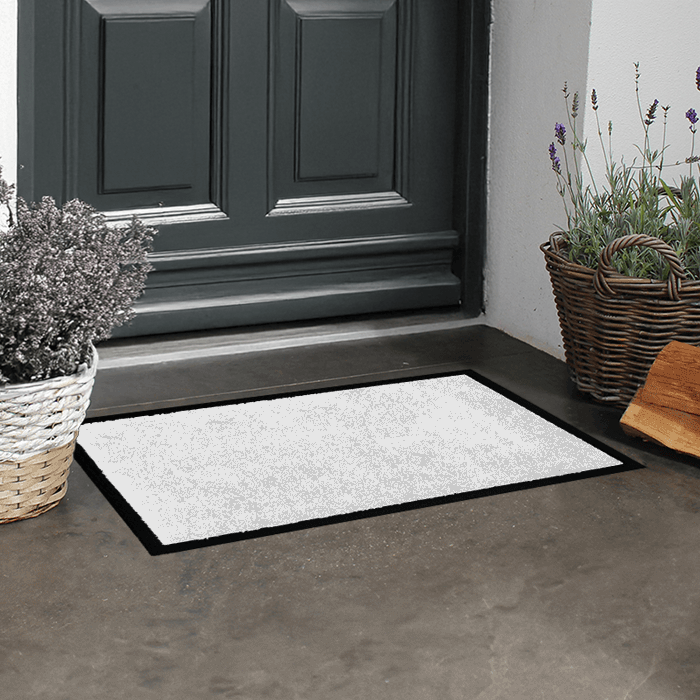 Fußmatte in 100 Wunschfarben selber gestalten. Mit Gummirand. Vorschaubild.