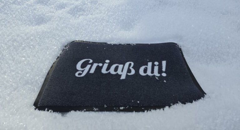 Glücksmatte Fußmatte