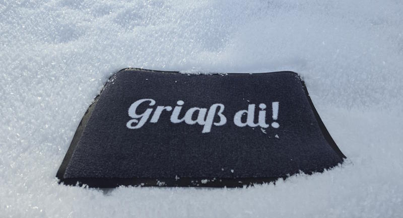 Glücksmatte Fußmatte