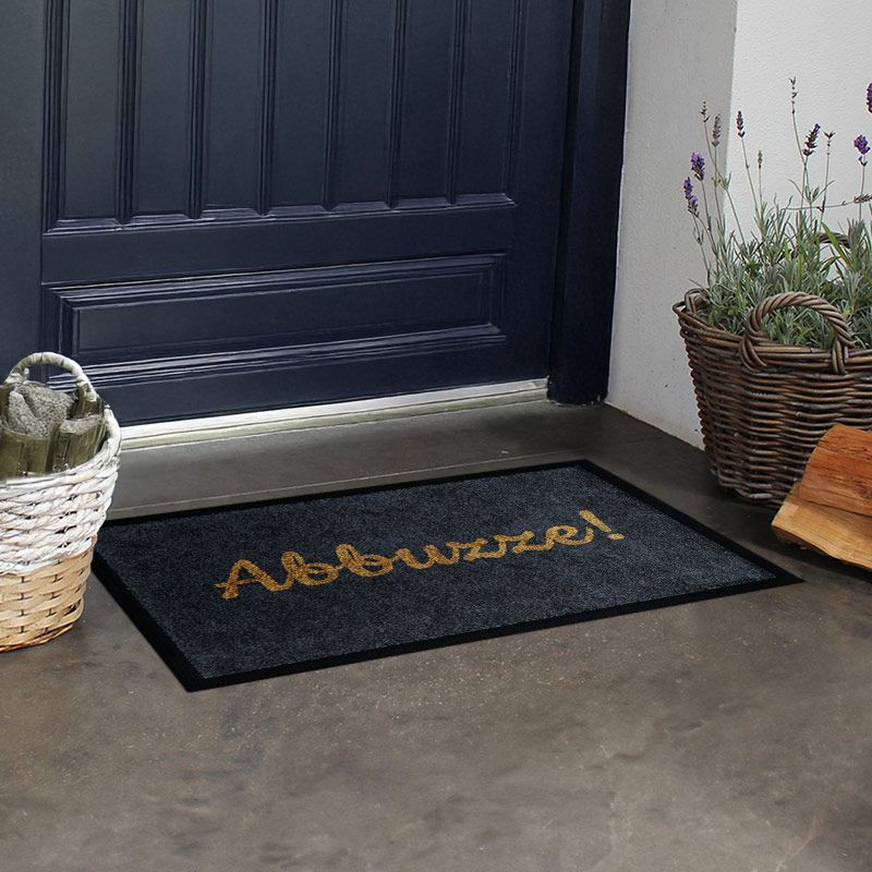 Fußmatte Abbuzze! für echte Hessen