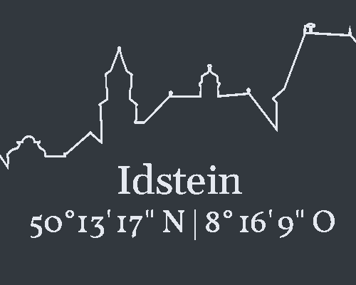 Fußmatte Koordinaten Idstein